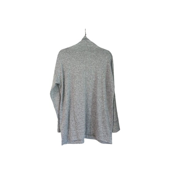Old Navy Gray Large Funnel-Neck Sweater Long Sleeves Oversized Extra Long Large - Picture 3 of 3